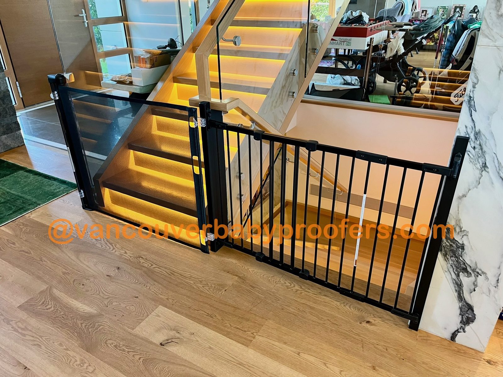 Custom & specialty installation by Vancouver Baby Proofers