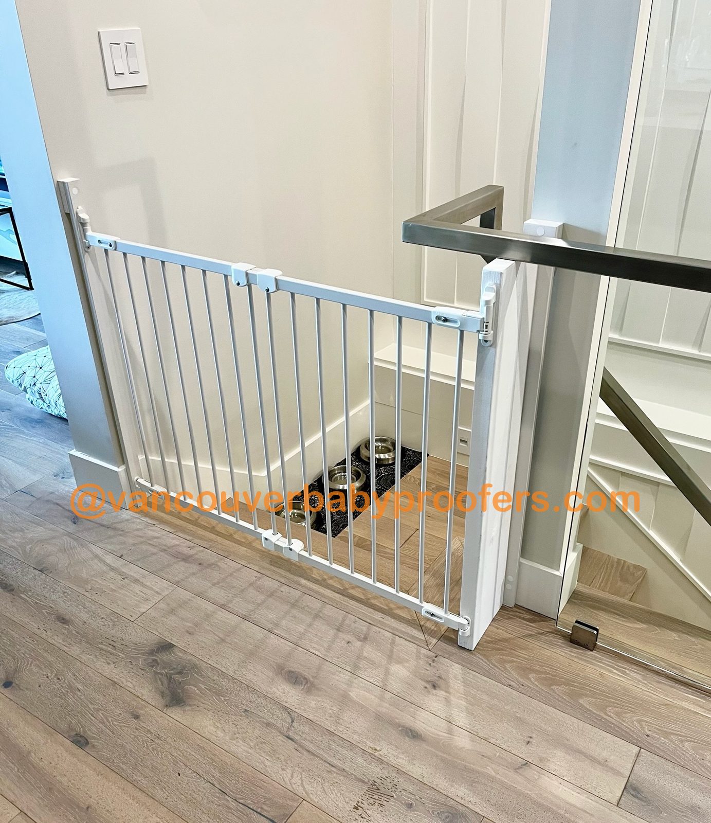 Custom & specialty installation by Vancouver Baby Proofers
