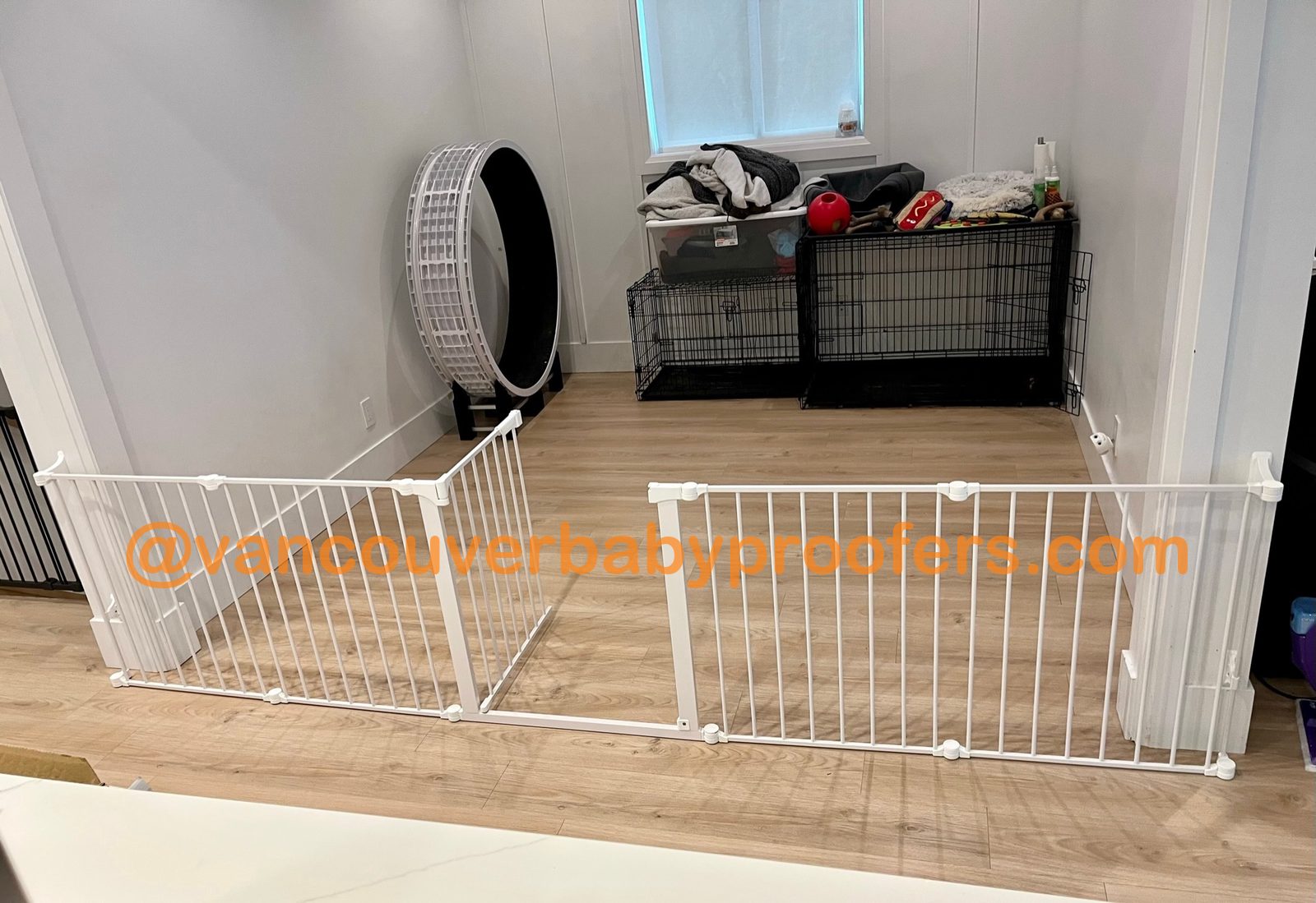 Fireplace & play areas installation by Vancouver Baby Proofers