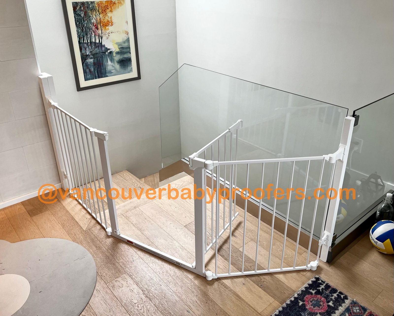 Fireplace & play areas installation by Vancouver Baby Proofers