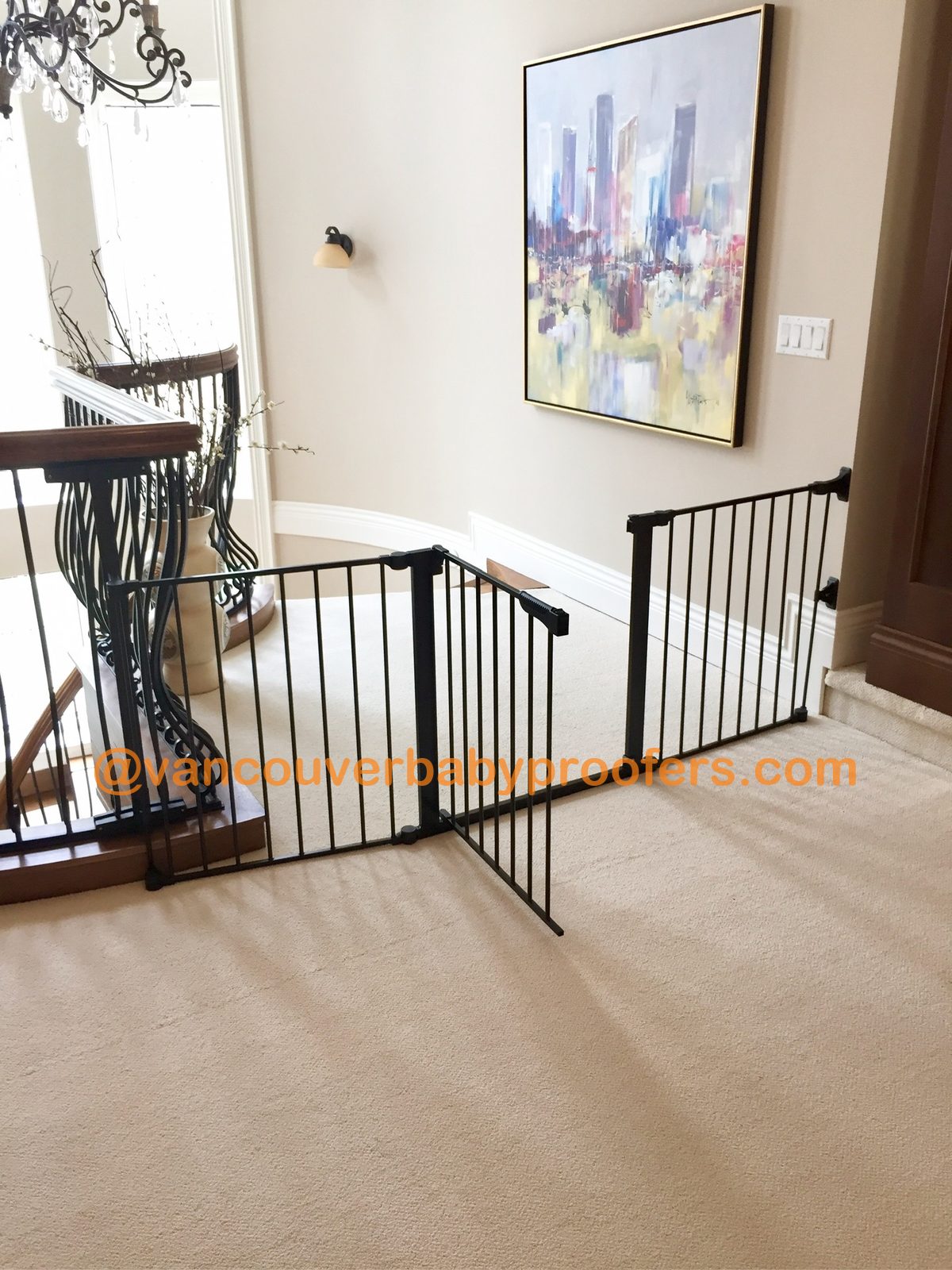 Fireplace & play areas installation by Vancouver Baby Proofers