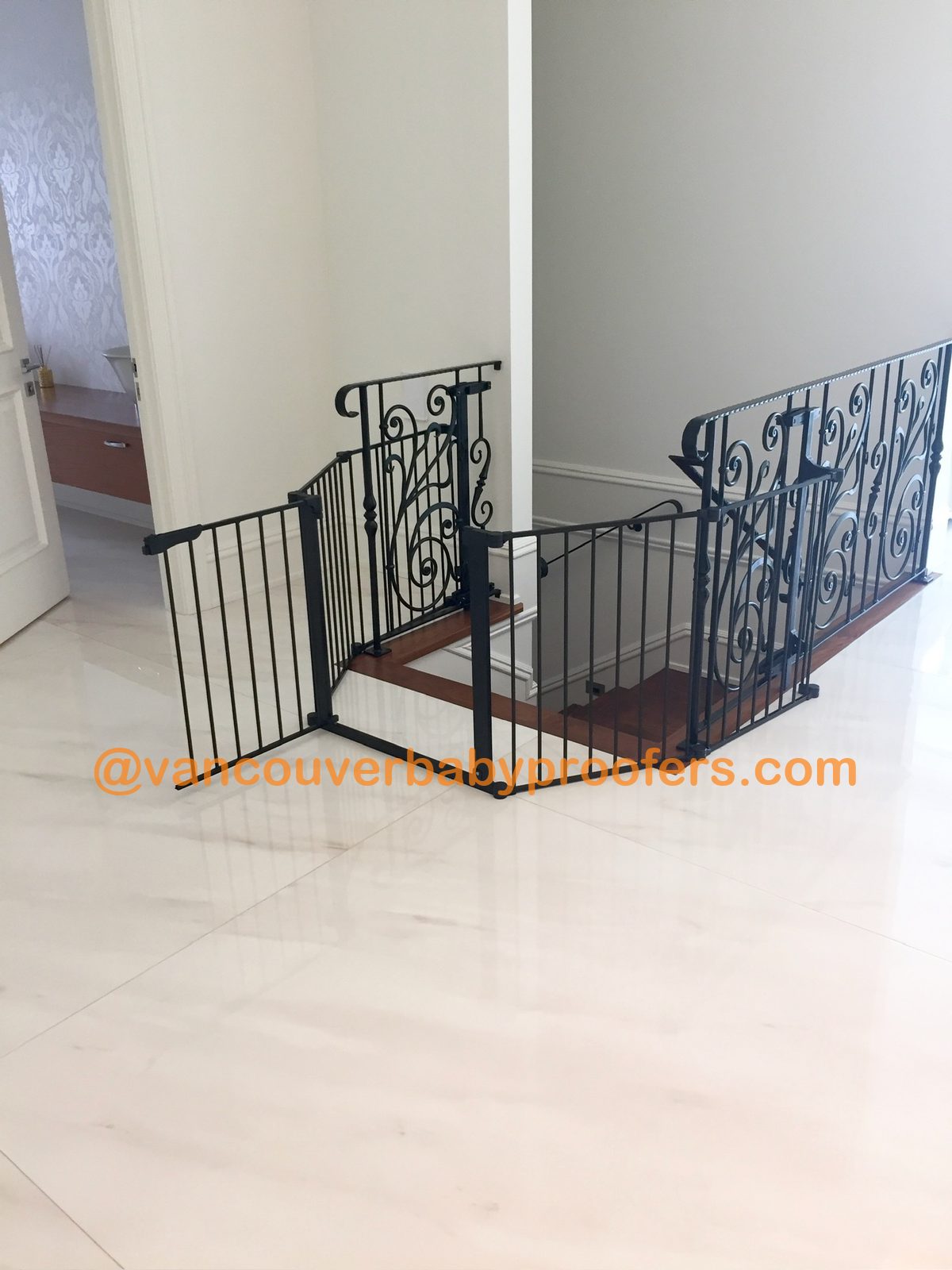 Fireplace & play areas installation by Vancouver Baby Proofers