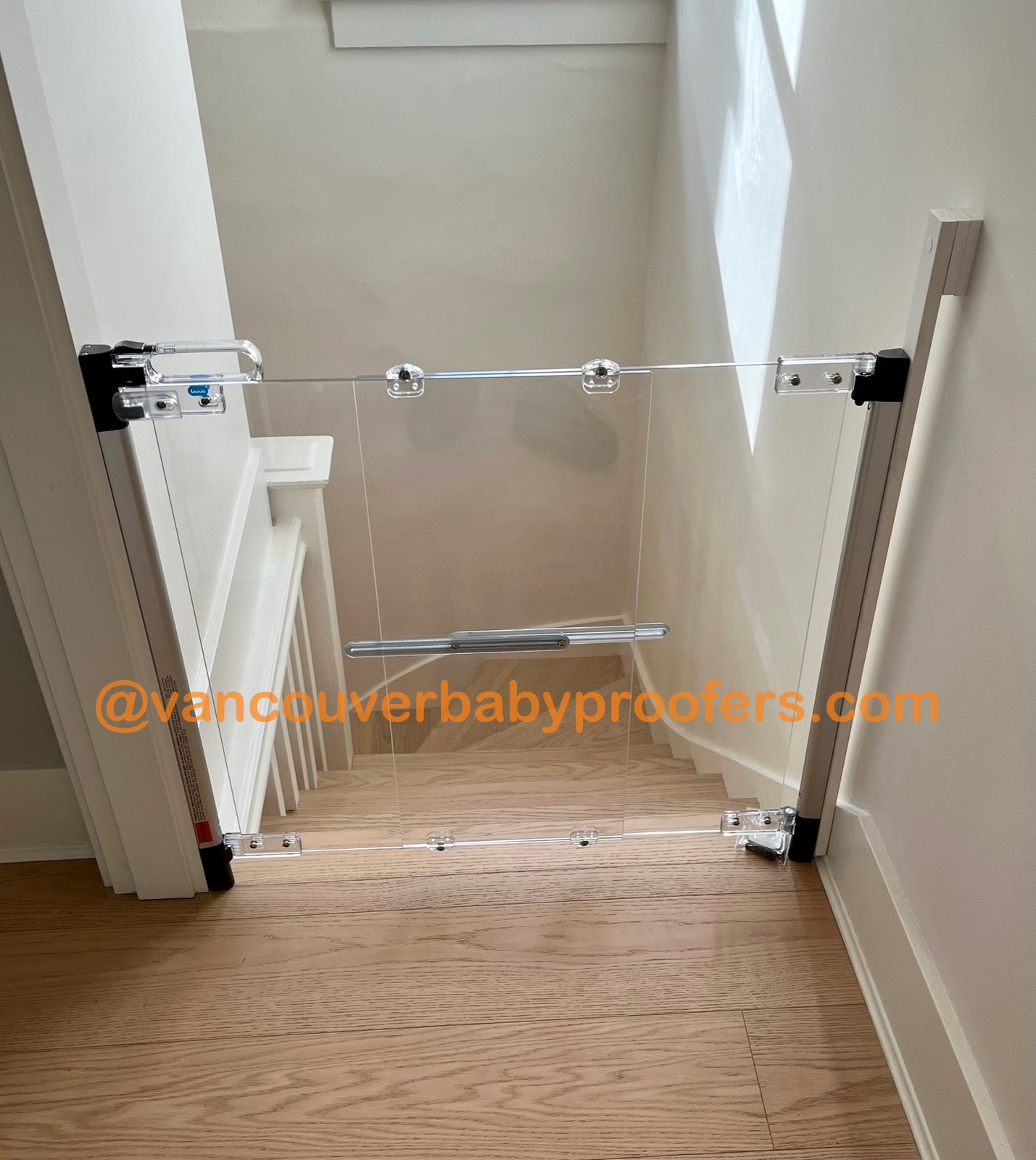 Qdos Crystal installation by Vancouver Baby Proofers