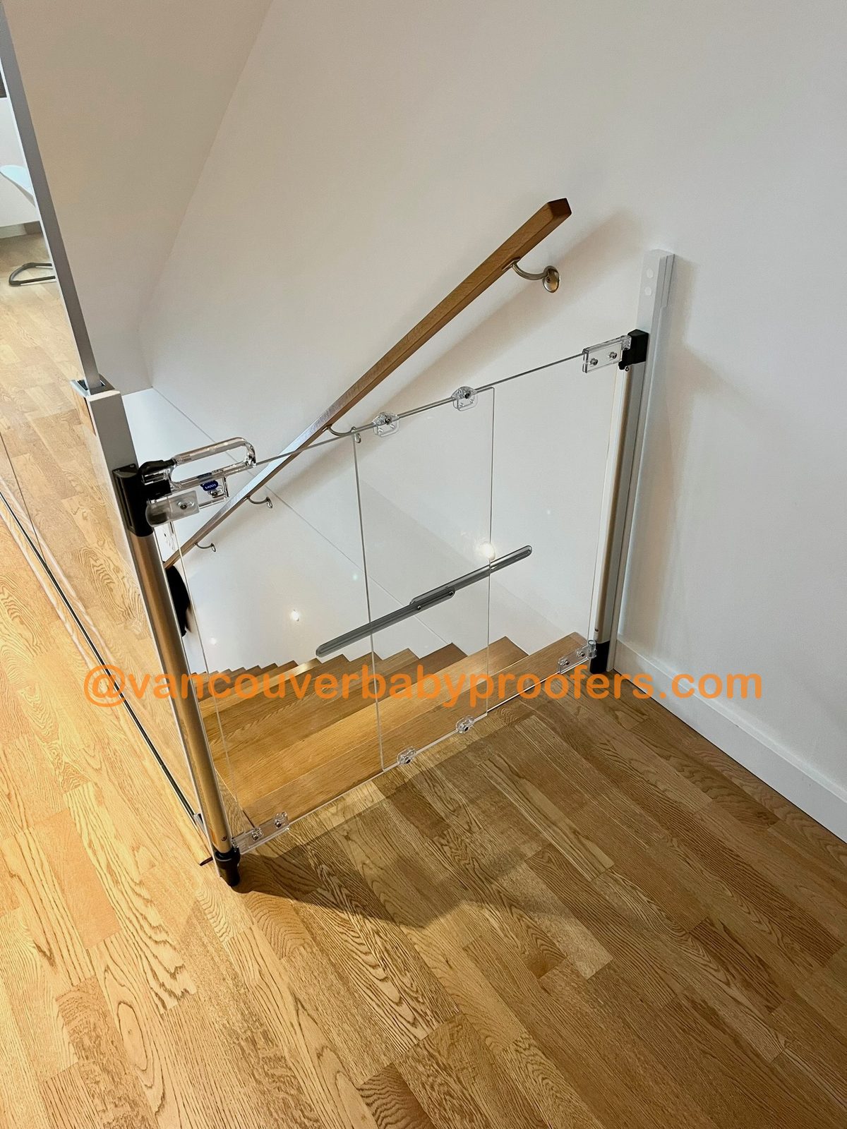 Qdos Crystal installation by Vancouver Baby Proofers