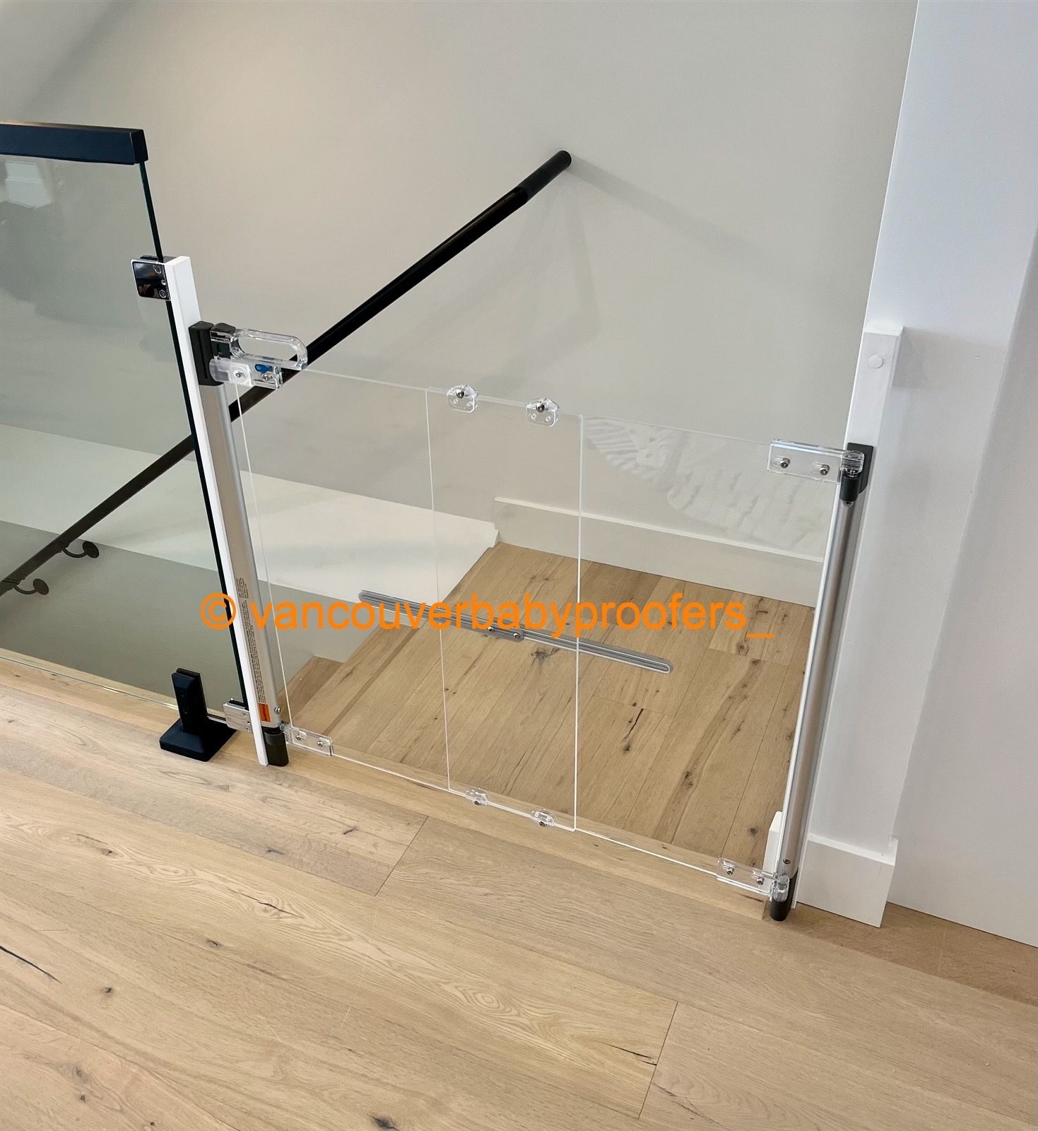 Qdos Crystal installation by Vancouver Baby Proofers