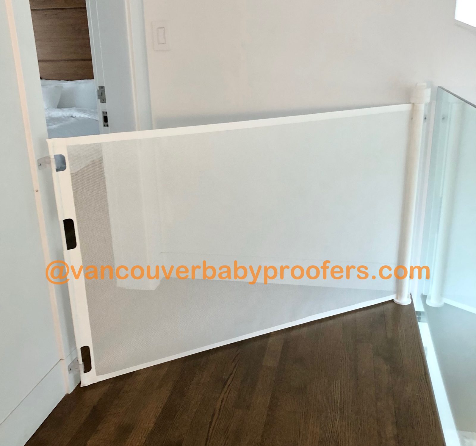 Wall to wall installation by Vancouver Baby Proofers