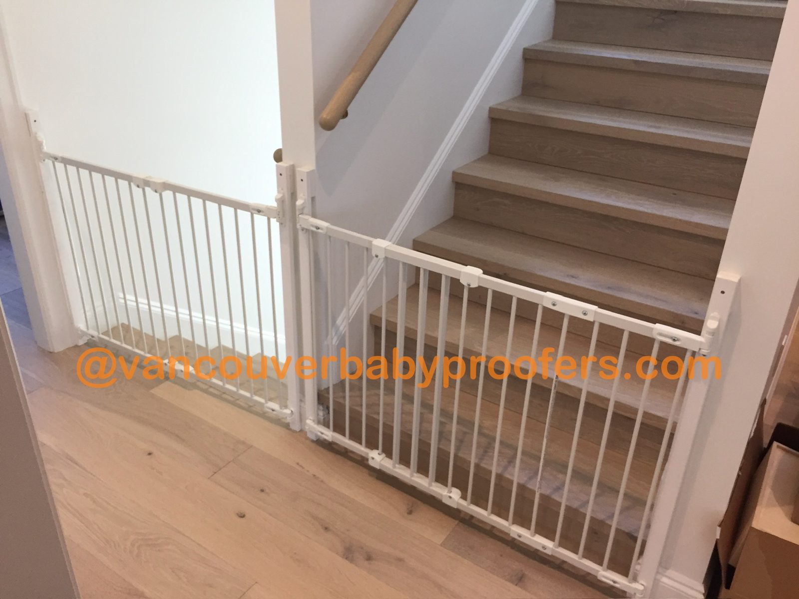 Wall to wall installation by Vancouver Baby Proofers