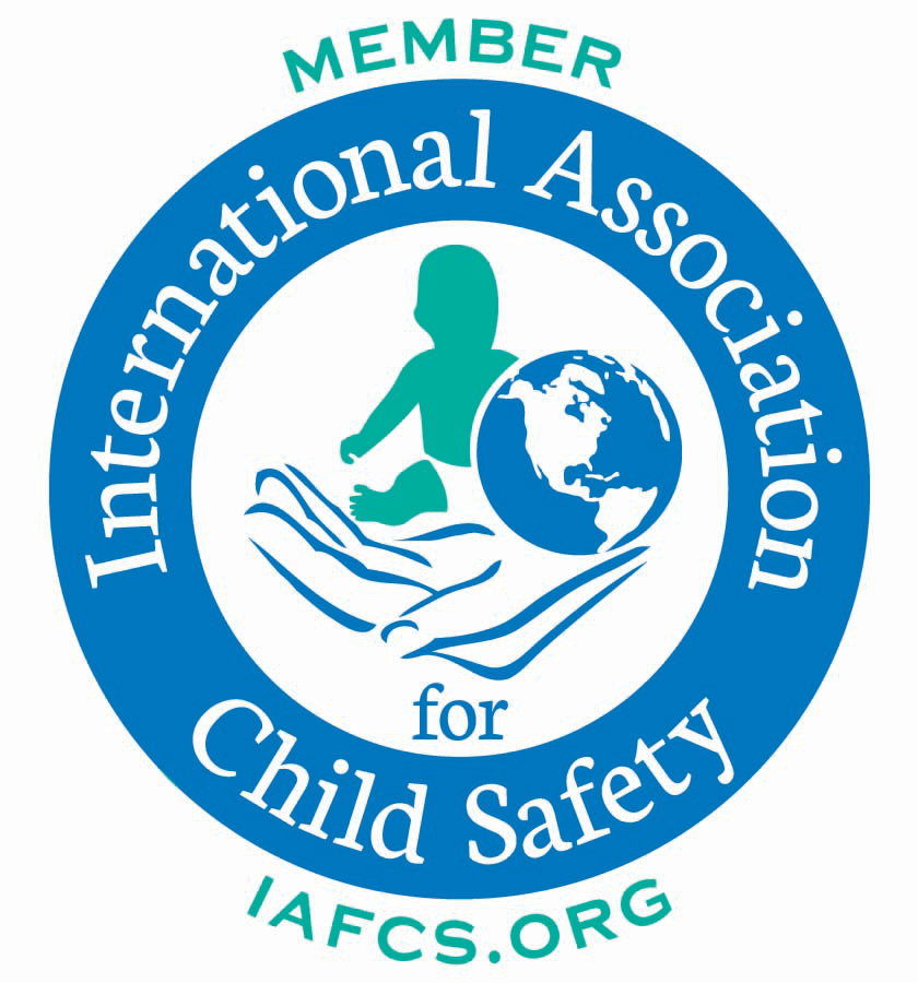 International Association for Child Safety member badge